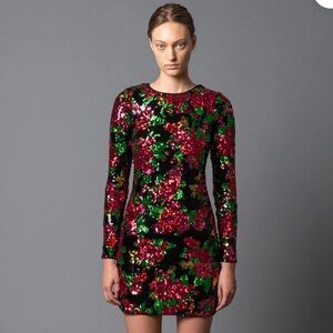 NWT Le superbe  rose all night twiggy dress